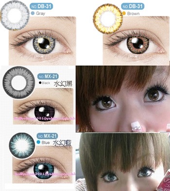 Contact lenses for 