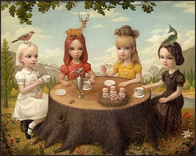 mark ryden 39 s the tree show art book boing boing neoclassical literature