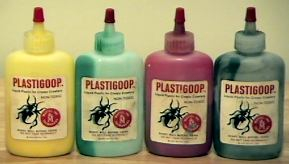 FLUORESCENT 6-PACK PATTI-GOOP MAKE YOUR OWN CREEPY BUGS AND RUBBERY CRAWLERS 