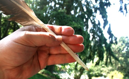 Eagle Feather Quill
