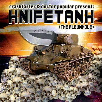 Crashfaster and Doctor Popular created an entire album's worth of 8bit-inspired music to go with Knife Tank, their entry in our latest game development 