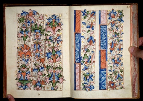 Produced c1500, the book is filled with designs for different styles of 