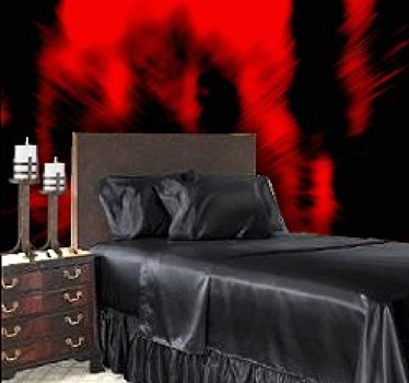 Idea's for a gothic but girly mature bedroom?
