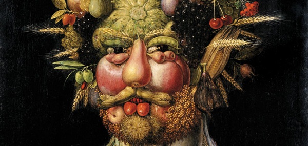Renaissance painter Arcimboldo's fruit and vegetable portraits Boing Boing