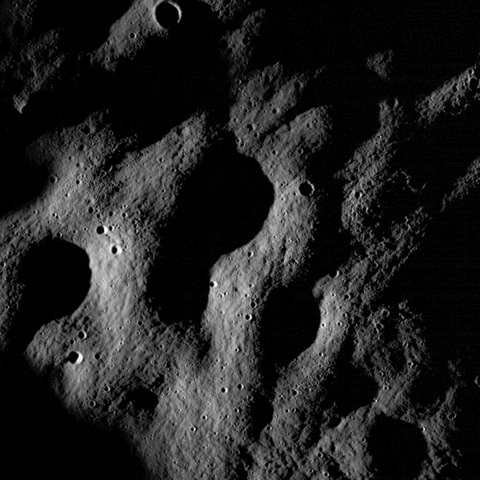 Moon Surface Pics. The man in the moon is just