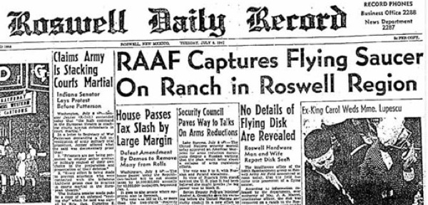 roswell ufo incident. Roswell UFO Incident