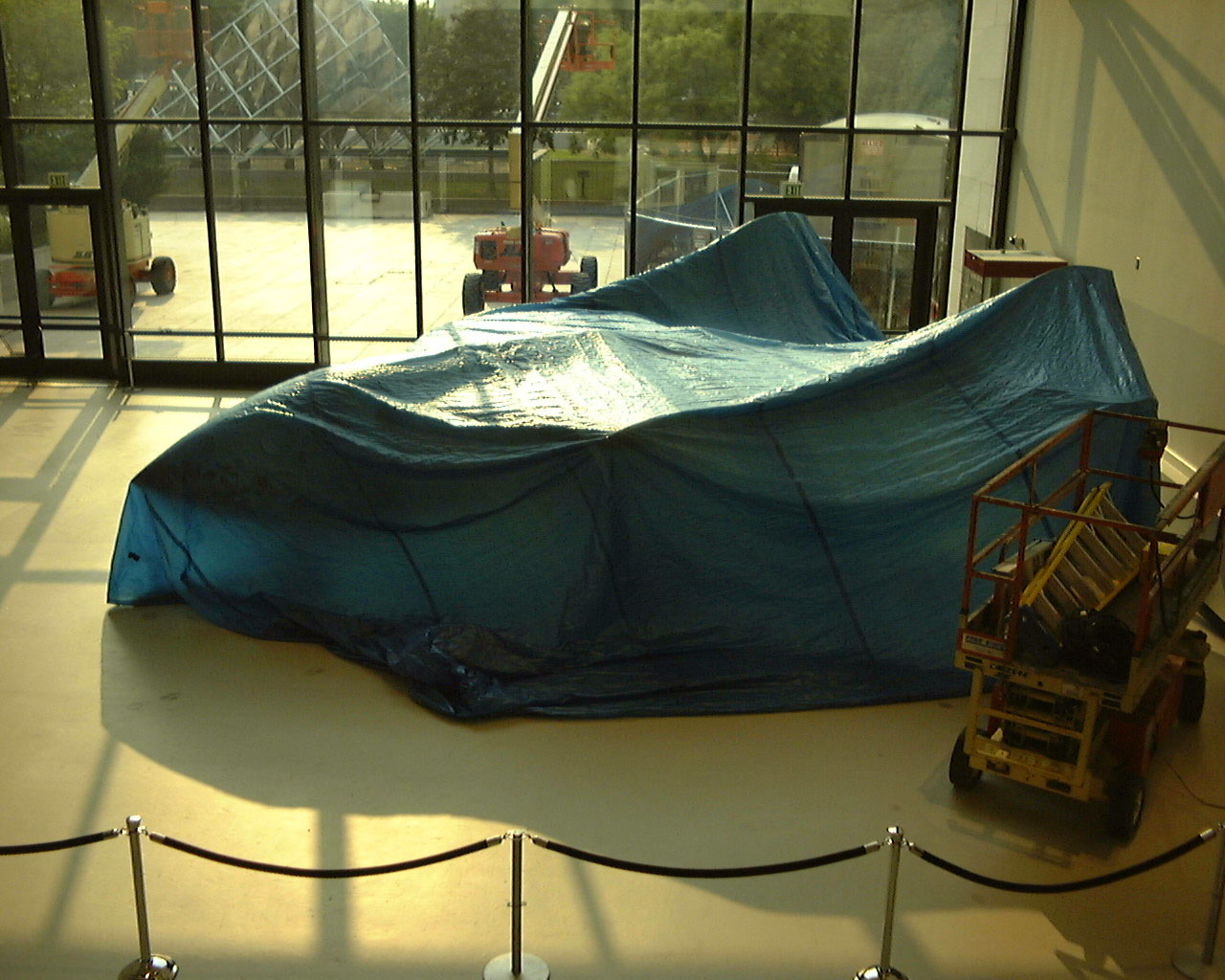 Car Under Wraps