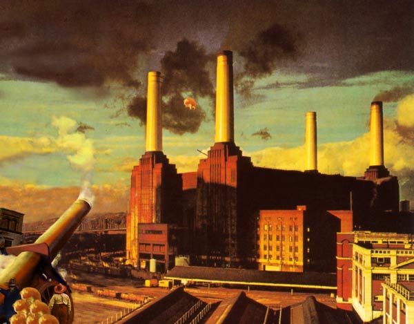 pink floyd animals album cover art. The cover to Pink Floyd#39;s