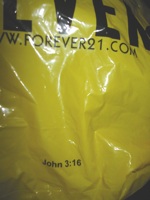 Forever 21 and Bible bagging / Boing Boing