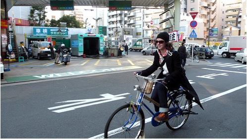 cycling instead of driving