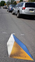 Fake speed bumps painted on roads / Boing Boing